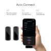 Wireless Lavalier Microphone for Android Phone, Mini Clip-On Mic with AI Noise Cancellation, Plug & Play 2.4GHz Mic for Vlogging, Live Streaming