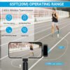 Wireless Lavalier Microphone for Android Phone, Mini Clip-On Mic with AI Noise Cancellation, Plug & Play 2.4GHz Mic for Vlogging, Live Streaming
