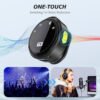 Wireless Lavalier Microphone Compatible with iPhone, Android Mini 2.4GHz Clip-On Mic with Noise Cancellation, 50m Range, 15H Battery, Plug & Play for Vlogging, YouTube, TikTok, Live Streaming