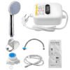3500W Electric Tankless Water Heater Set 110 Volt with LCD Display,US Version Instant Hot Water Heater for Bathroom Shower