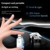 2-in-1 Wireless CarPlay & Android Auto Adapter, Plug-and-Play Car Adapter, Fast A7 Chip,USB and Type C Auto-Reconnect, Stable Converter for Cars 2016+