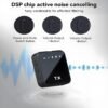 3-in-1 Wireless Lavalier Microphone Compatible for iPhone, Android & Camera, Mini Clip-On Mic with 150ft Transmission, 18H Battery, Plug & Play for Interview, Vlog, Recording