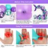 Balloon Garland Arch Kit Sea Theme, 136PCS Sea Maid Purple & Green Latex Balloons with DIY Tools, Easy Assembly for Birthday, Wedding & Party Decorations
