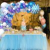 6 QQ-Iceblue-148PCS 148PCS Winter Snow Balloon Garland Arch Kit with Snowflake Latex Balloons, Winter Wonderland Party Decorations for Christmas, Birthday, Baby Shower & Holiday Party
