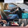 2-in-1 Wireless CarPlay & Android Auto Adapter,Plug-and-Play Car Adapter,Fast A7 Chip,USB and Type C Auto-Reconnect,Stable Converter for Cars 2016+
