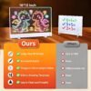 9.advantages-LEDBan-CX-40x30 Rechargeable LED Drawing Board for Kids, Light Up Acrylic Doodle Board with 7 RGB Colors,8 Drawing Tracing Templates,Boys and Girls Gift