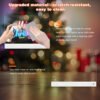 Rechargeable LED Drawing Board for Kids and Adults,Light up with 7 RGB Colors & 4 Glowing Modes,Easy-Clean Acrylic Board for Home,Office,Birthday,Holiday Gift